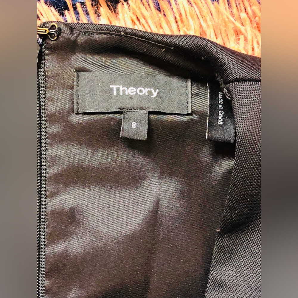 Theory Woman Anieksa Crepe Jumpsuit Black . Size 8 - Picture 8 of 10